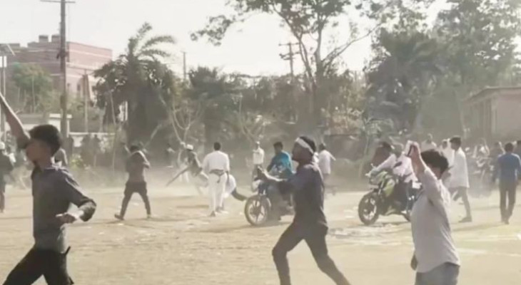 চেয়ারে বসাকে কেন্দ্র করে বিএনপি-জামায়াত সংঘর্ষ, আহত ৩০